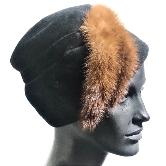 Vintage Fur Joan Howard 50’s Hat main image 4